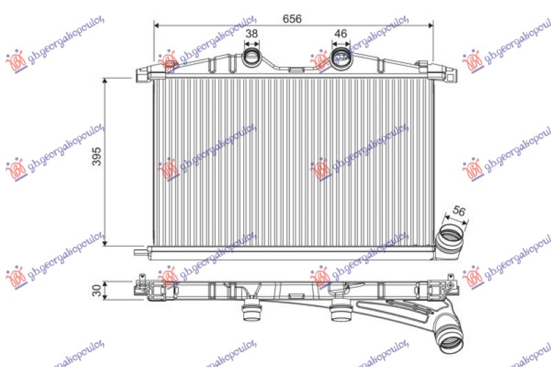 HLADNJAK INTERKULERA 2.2-3.0 DIZEL (AUTO) (770x392)