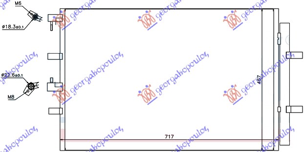 HLADNJAK KLIME 2.2 TDCi (717x467) (MARELLI)