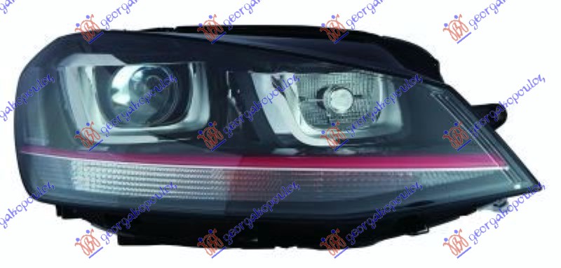 FAR Bi-XENON SA LED DNEVNIM SVETLOM (GTI) (TYC) - DESNO