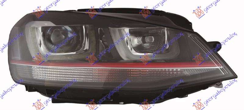FAR GTI XENON AFS SA LED DNEVNIM SVETLOM (DEPO) - DESNO