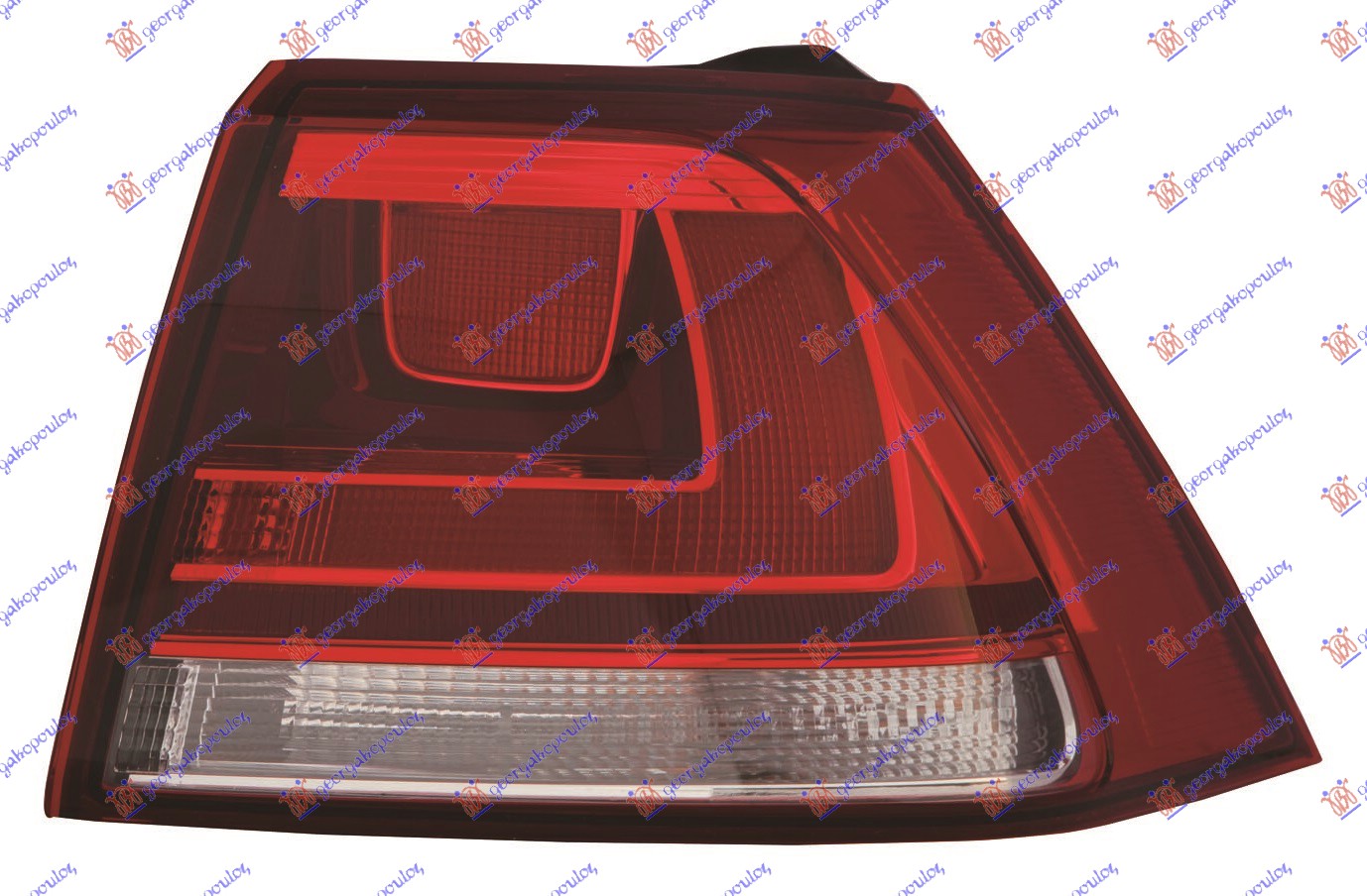 STOP LAMPA SPOLJASNJA CRNA (VALEO) - DESNO