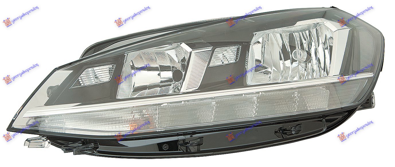 FAR ELEKTRICNI SA LED DNEVNIM SVETLOM (TYC) - LEVO