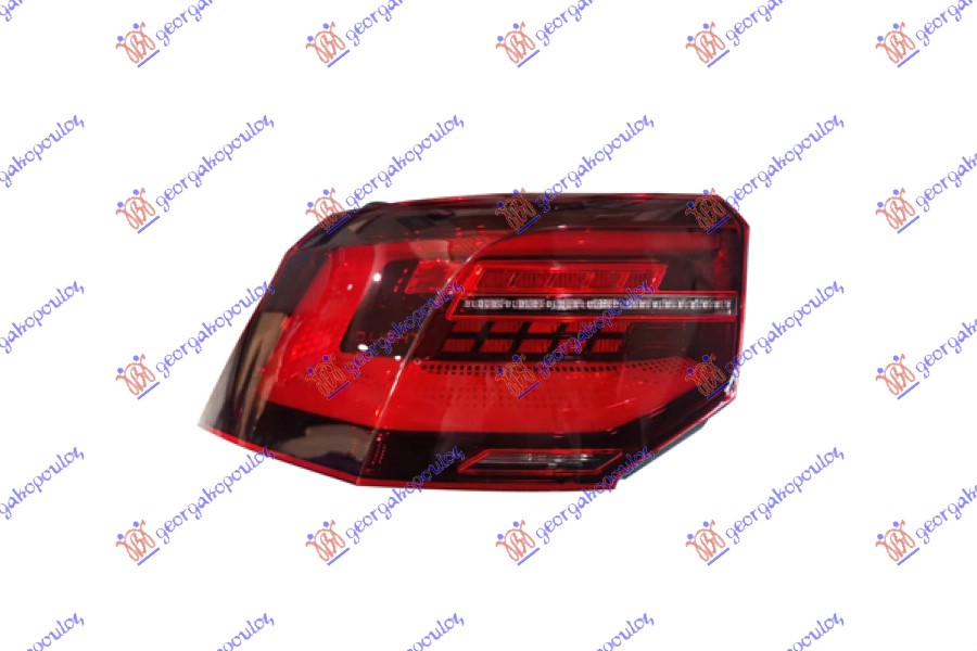 STOP LAMPA SPOLJASNJA LED DYNAMIC - LEVO