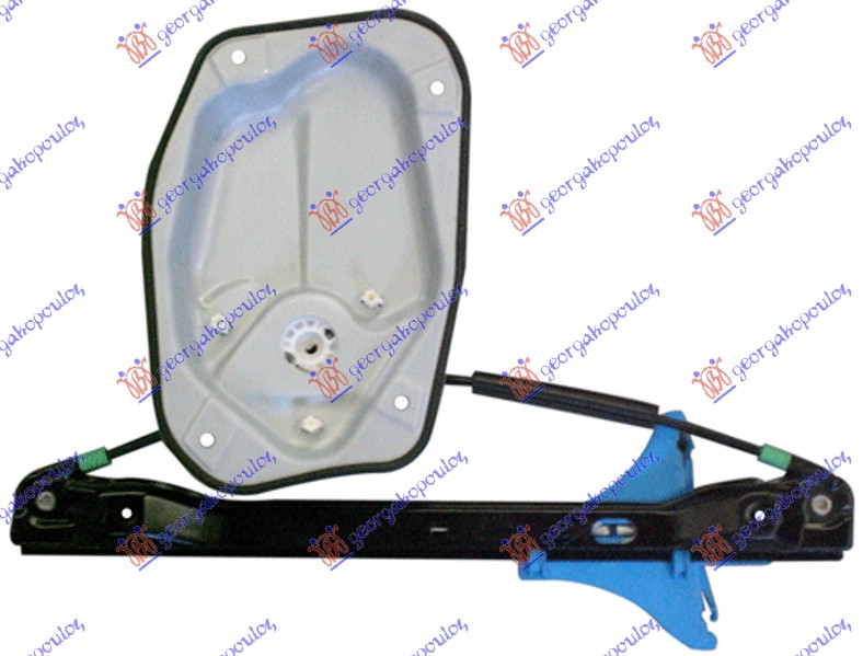 PODIZAC ZADNJEG PROZORA ELEKTRICNI (BEZ MOTORA) - DESNO