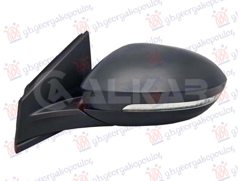 RETROVIZOR ELEKTRICNI SA GREJACEM PM (ELEKTRO-SKLOPIV) (MIGAVAC) (SVETLO) (9 PIN