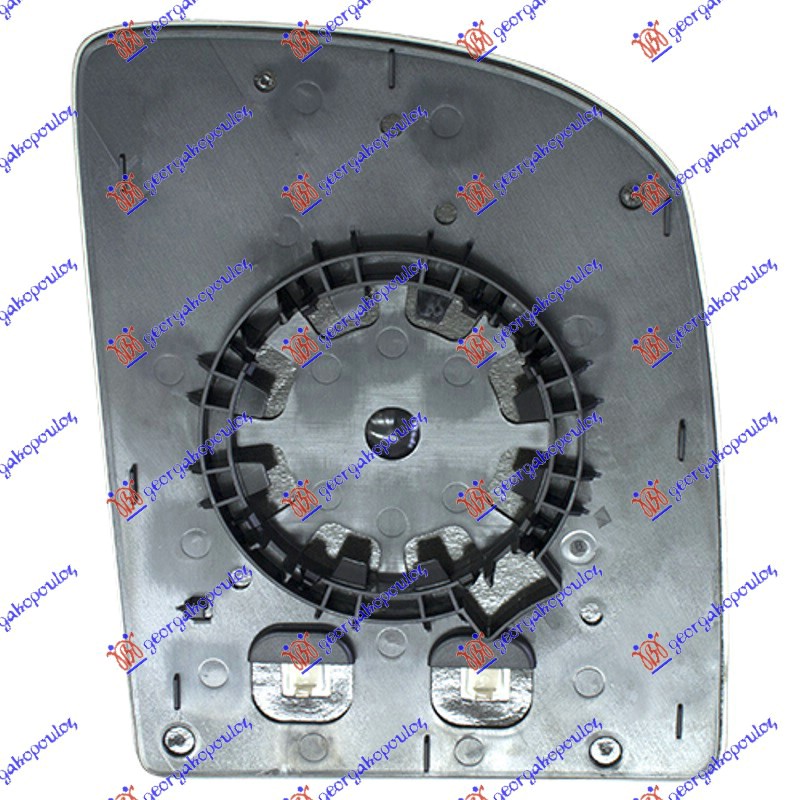 STAKLO RETROVIZORA SA GREJACEM (GORNJI DEO) - LEVO