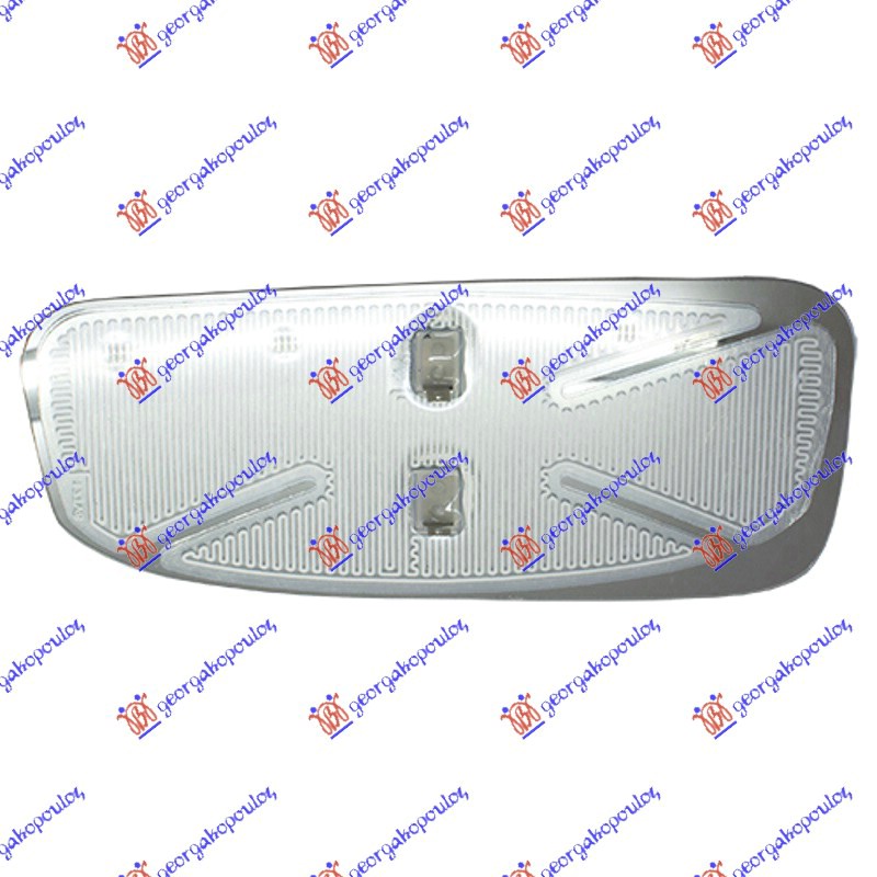 STAKLO RETROVIZORA SA GREJACEM (DONJI DEO) - DESNO