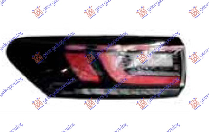 STOP LAMPA SPOLJASNJA (LED) (O) - LEVO