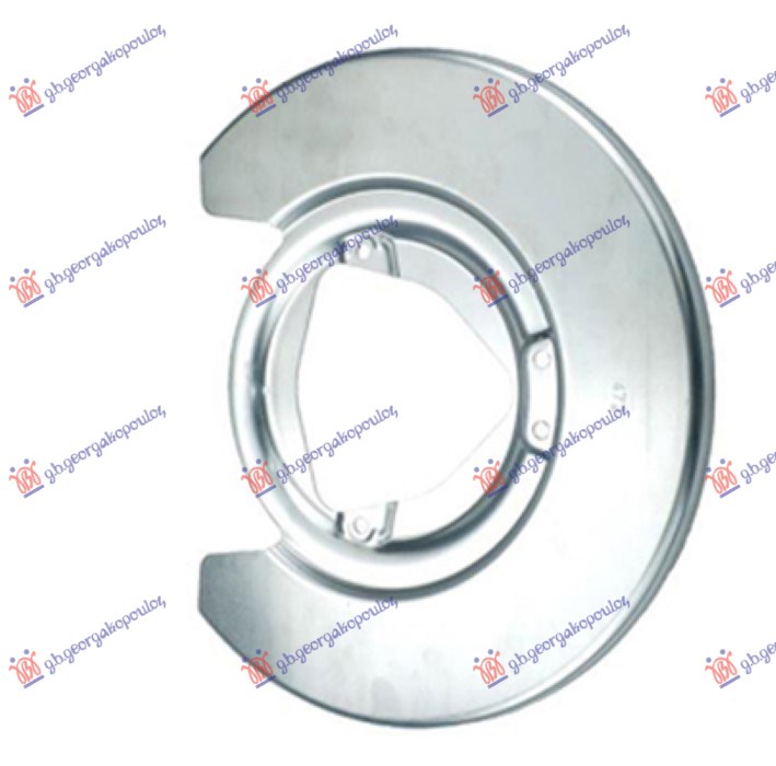 ZASTITA PREDNJEG KOCIONOG DISKA (PRECNIK ZASTITE 337/110mm) (PRECNIK DISKA 320mm