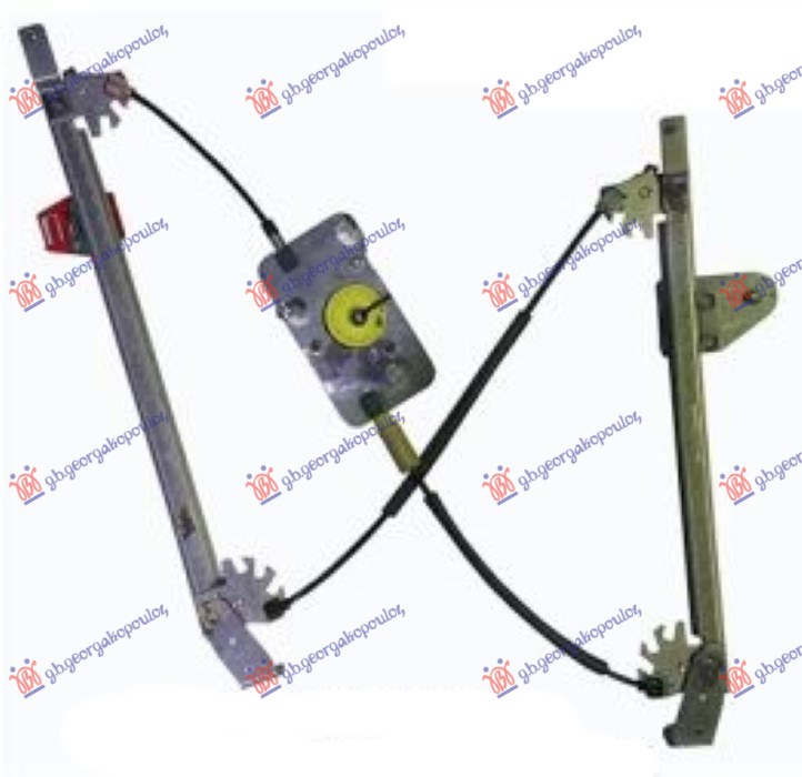 PODIZAC ZADNJEG PROZORA ELEKTRICNI (BEZ MOTORA) (A KVALITET) - DESNO