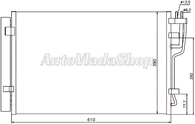 HLADNJAK  KLIME HYUNDAI  I30  14-16-20