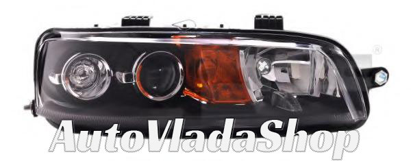 FAR ELEKTRICNI BEZ MAGLENKE (H7/H7) (TYC) - DESNO