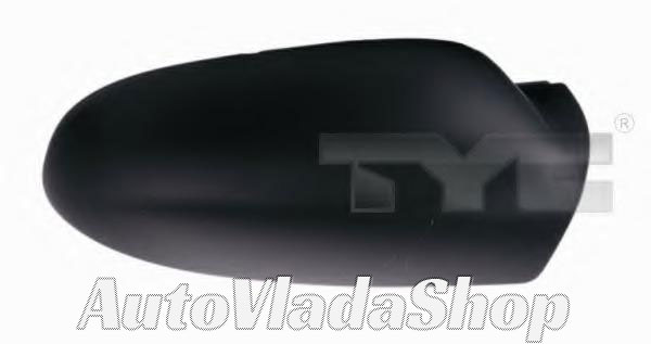 POKLOPAC RETROVIZORA CRNI (SAMO ZA ZAMENSKI RETROVIZOR KRACI OD ORIGINALA) - LEVO