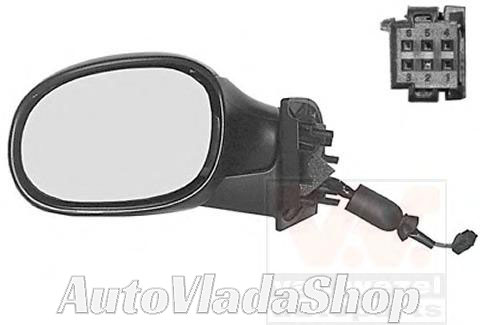 RETROVIZOR ELEKTRICNI SA GREJACEM (KONVEKSNO STAKLO) - LEVO