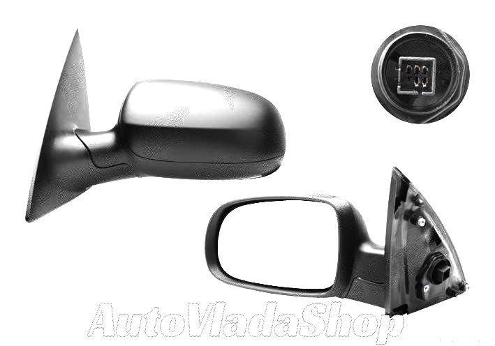 RETROVIZOR ELEKTRICNI SA GREJACEM PM (ASFERICNO STAKLO) - LEVO