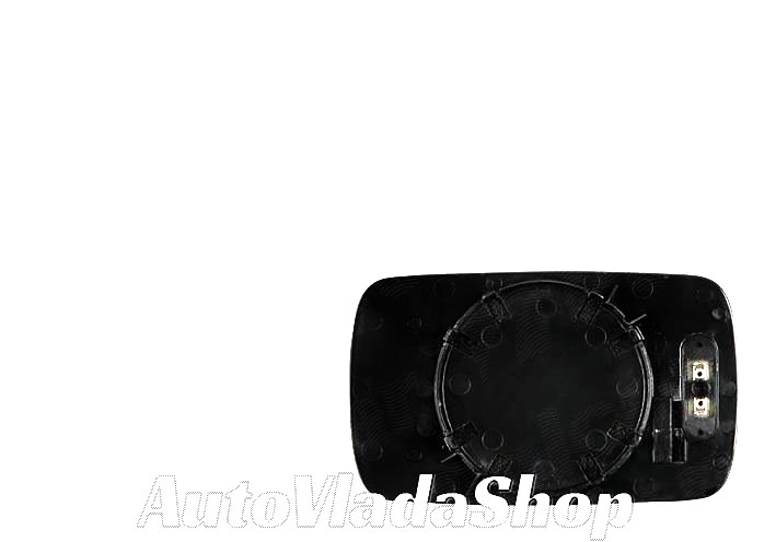 STAKLO RETROVIZORA SA GREJACEM PLAVO (ASFERICNO) - LEVO