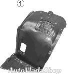 POTKRILO (PREDNJI DEO) PLASTICNO - LEVO