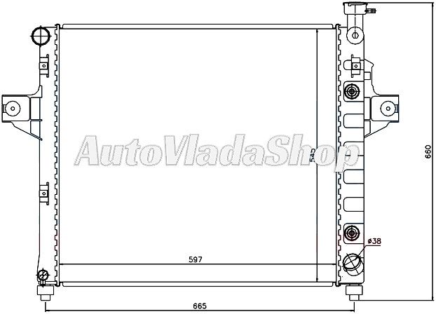 HLADNJAK MOTORA 4.7cc (AUTO) (596x554x26)