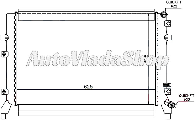 HLADNJAK MOTORA DODATNI 1.4 TSi BENZIN (625x400)