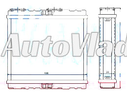 GREJAC KABINE (B) (+/-AC) (150x188) (BEZ CEVI I PREKIDACA)