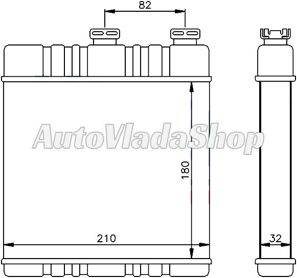 GREJAC KABINE (B) (+/-AC) (180x208) (TIP BEHR) (KOMPLET)