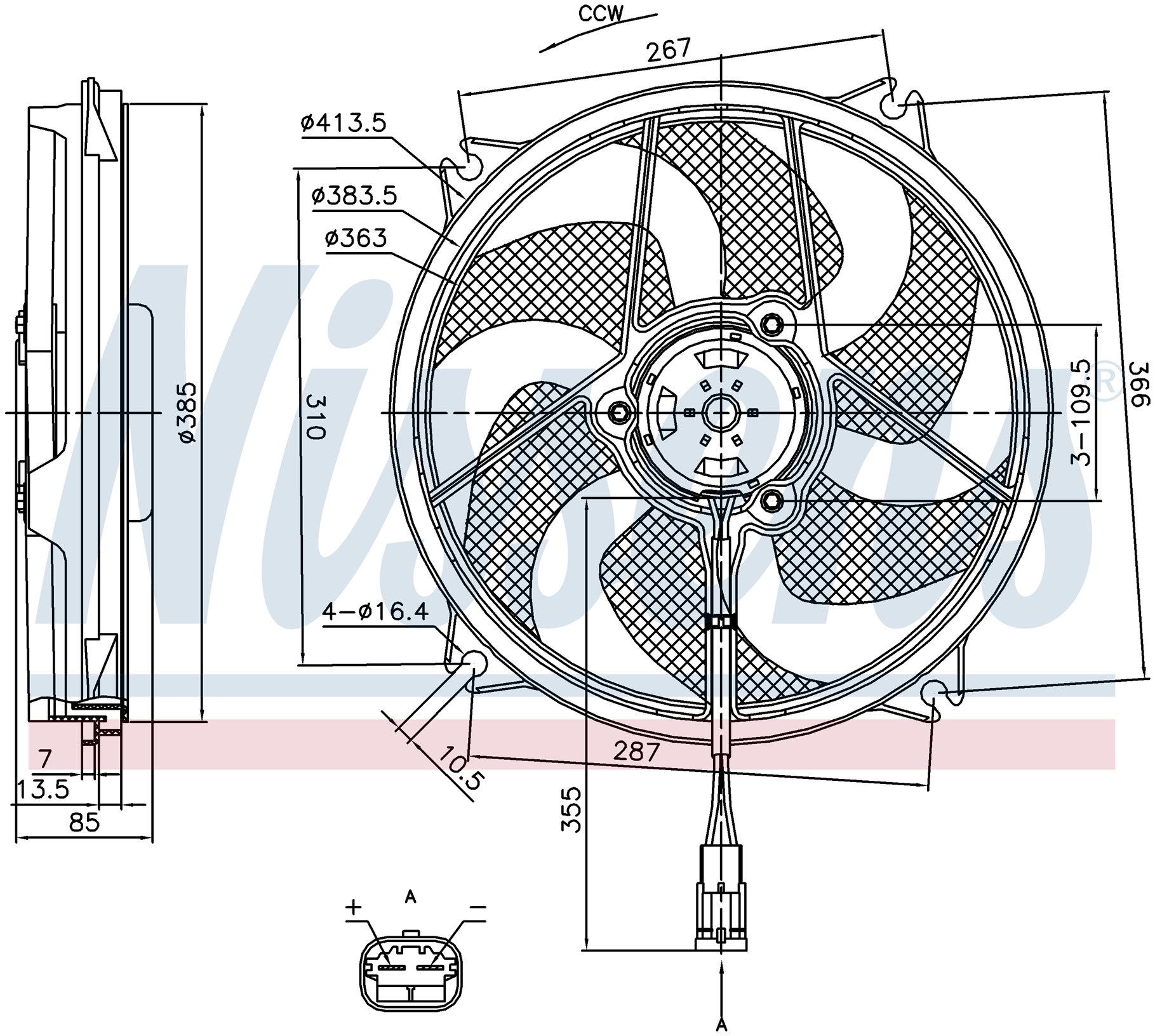 VENTILATOR (MOTOR+ELISA) (BENZIN/DIZEL)