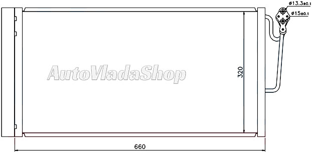 HLADNJAK KLIME BENZIN/DIZEL (63x34)