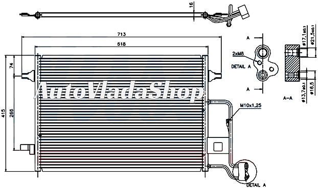 HLADNJAK KLIME (57.5x42.5x1.6)