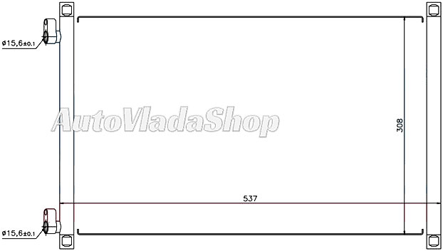 HLADNJAK KLIME 130 1.8i 16V/1.9D JTD (48.8x31)