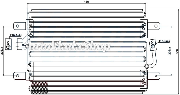 HLADNJAK KLIME 1.6 BENZIN (48x35x25)