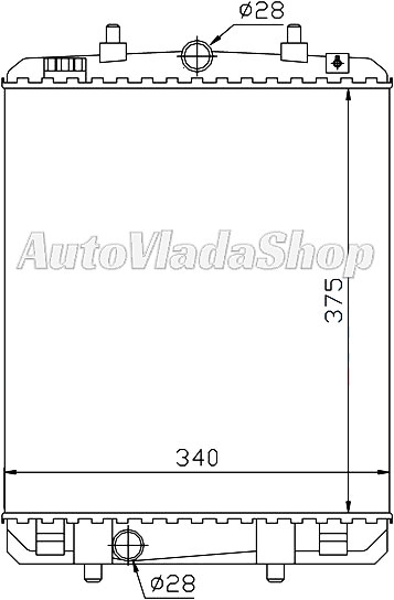 HLADNJAK MOTORA 1.5/16V (MAN) (35x48) (JAPAN)